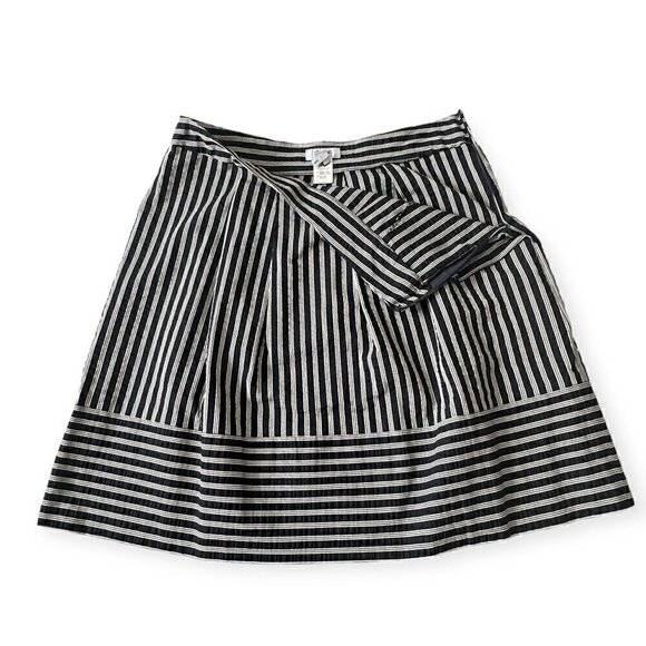 Moschino Cheap and chic Striped Cotton Mini Skirt, Size US10 - Picture 8 of 14